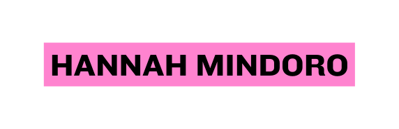 Hannah Mindoro